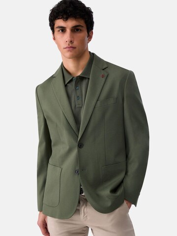 Liu Jo Regular fit Kavaj 'LIU JO UOMO GIACCA BLAZER JERSEY GIACCA' i grön: framsida