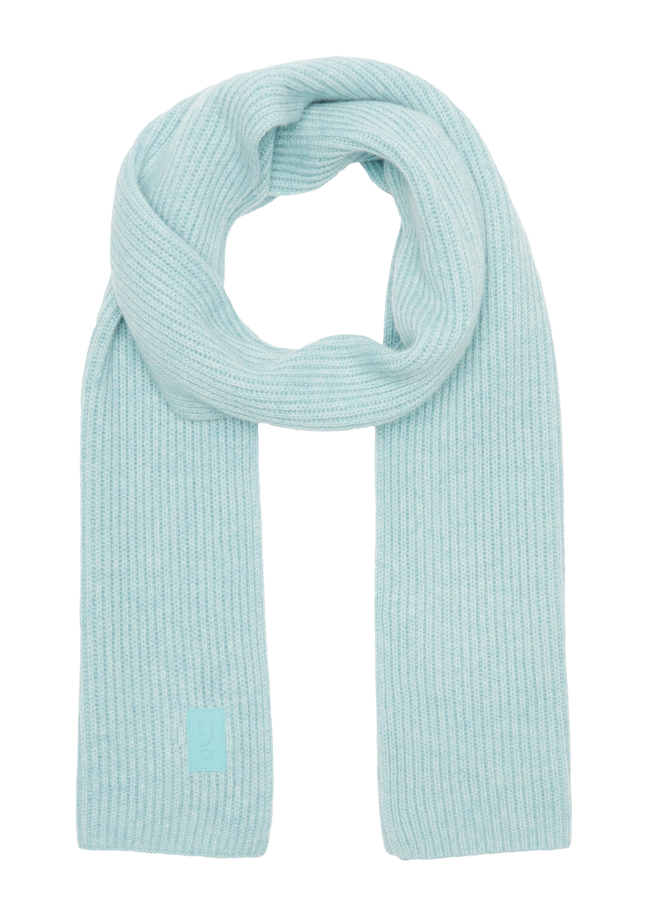 comma casual identity Schal in Blau: Vorderseite