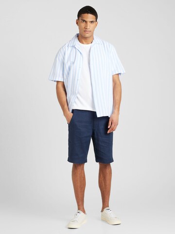 SELECTED HOMME - Ajuste confortable Camisa en azul