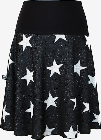 dunkle design Rock 'Feinstrick Glitzer' in Schwarz: Vorderseite