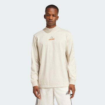smėlio ADIDAS ORIGINALS Marškinėliai: priekis