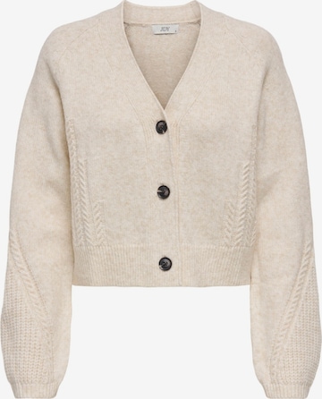 JDY Gebreid vest 'SUSANNA' in Beige: voorkant