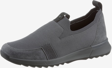 ARA Classic Flats in Grey: front