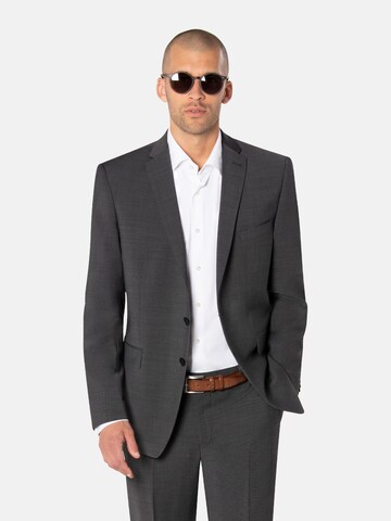 BENVENUTO Regular Fit Sakko 'Romeo' in Grau: Vorderseite