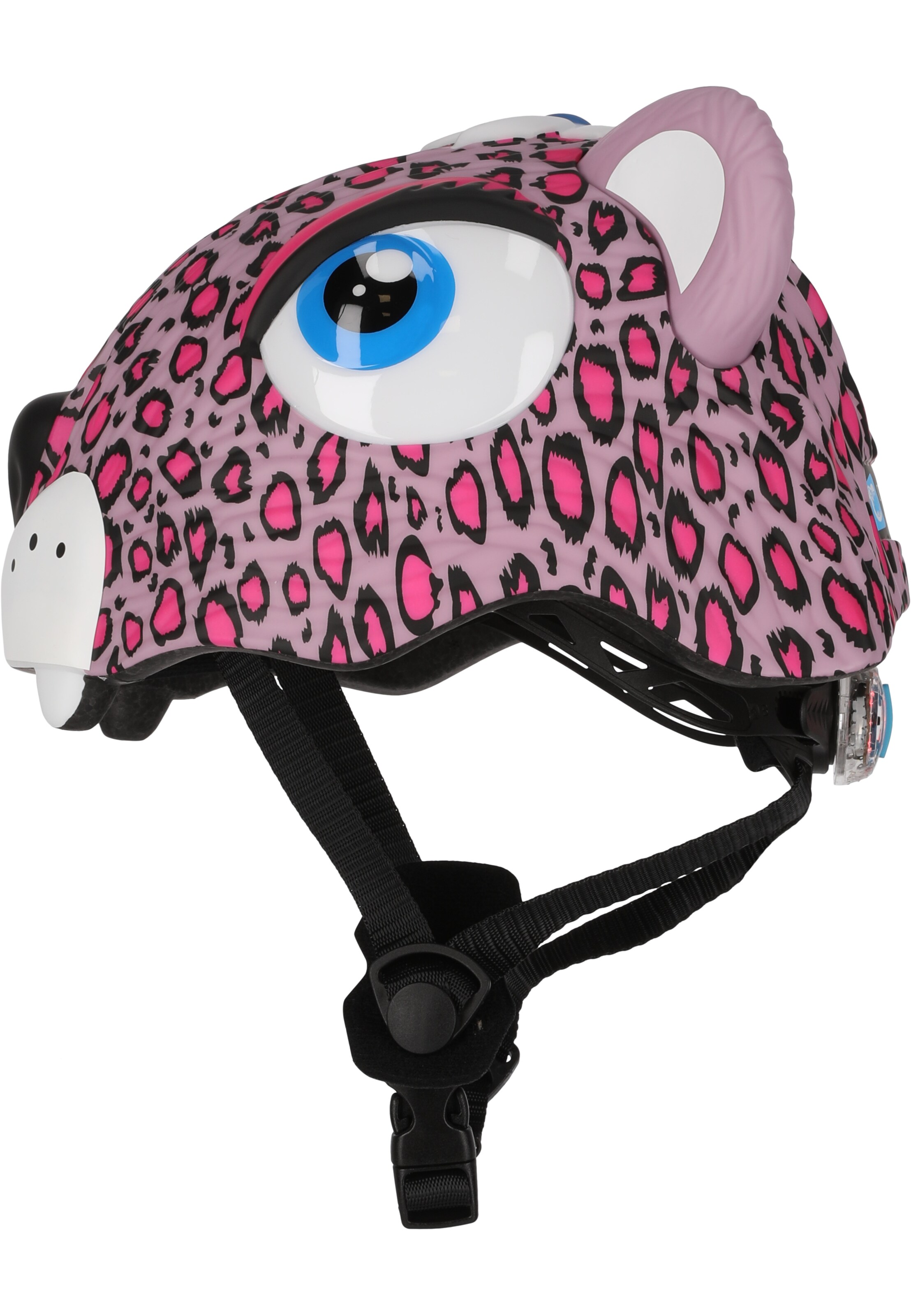 Crazy Safety Helmet 'Leopard' in Pink