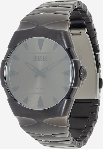 DIESEL Analoginen kello 'D-Sruptor' värissä musta: etupuoli