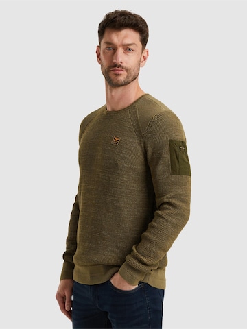 PME Legend - Jersey 'Pullover with crewneck' en verde