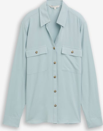 Chemisier TOM TAILOR en vert : devant