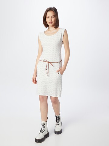 Ragwear - Vestido 'TAGG' em branco: frente