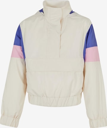 Urban Classics Between-Season Jacket in White: front