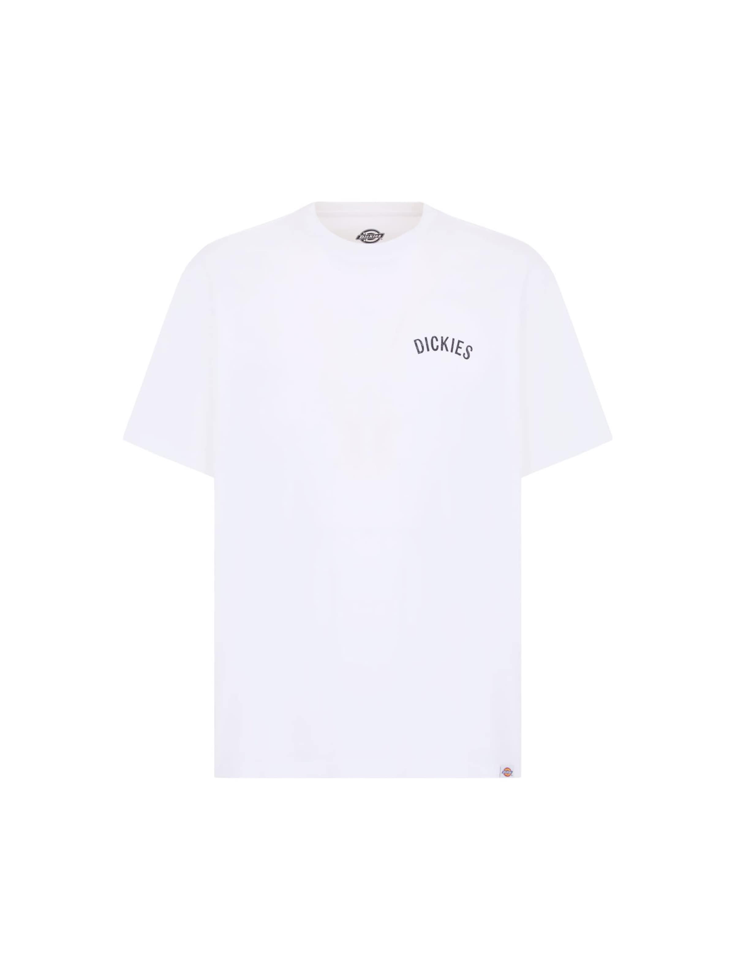 DICKIES Tričko 'DICKIES SNAKE' – bílá: přední strana