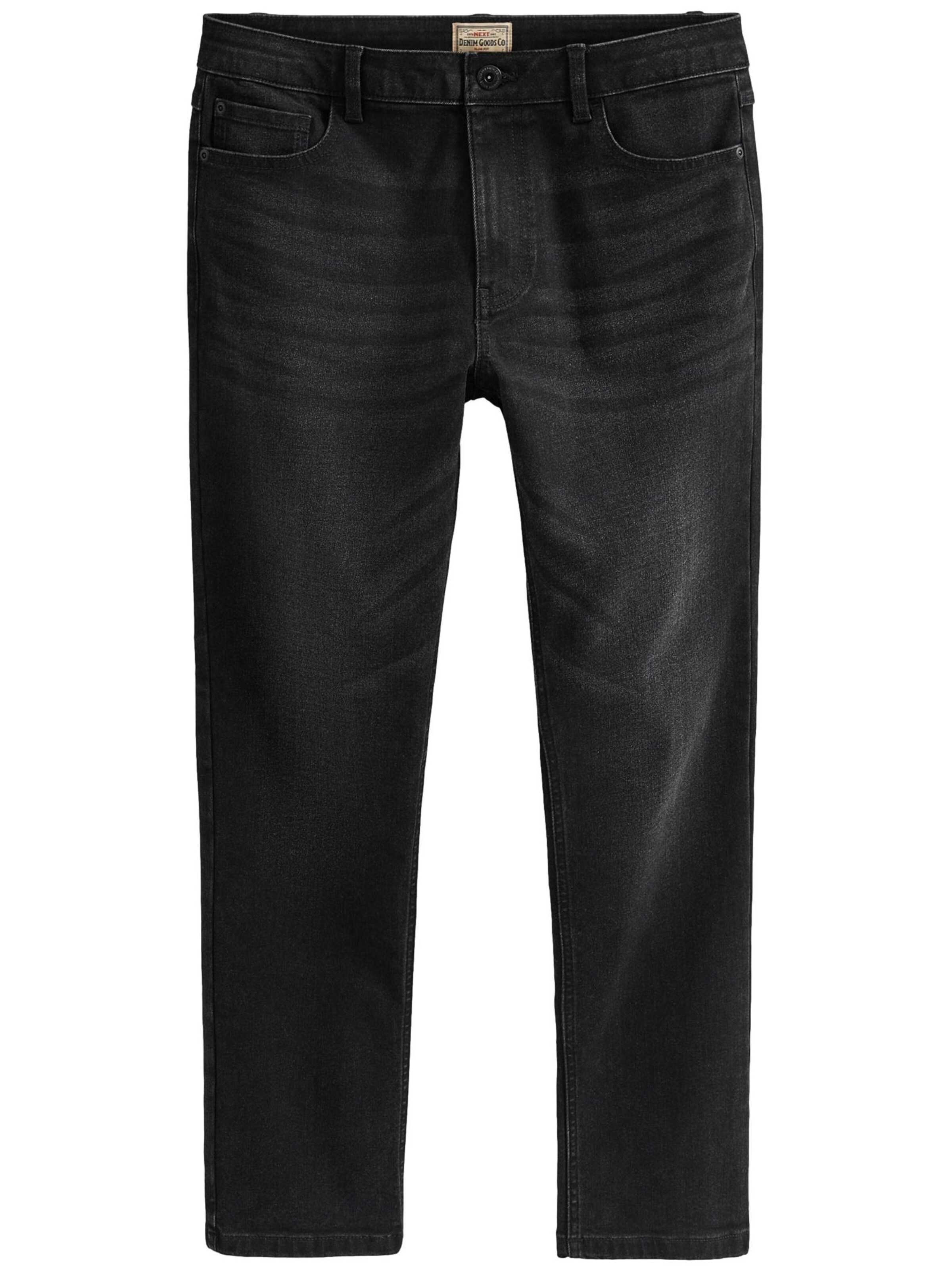 Next Slim fit Jeans 'Essential' in Black: front