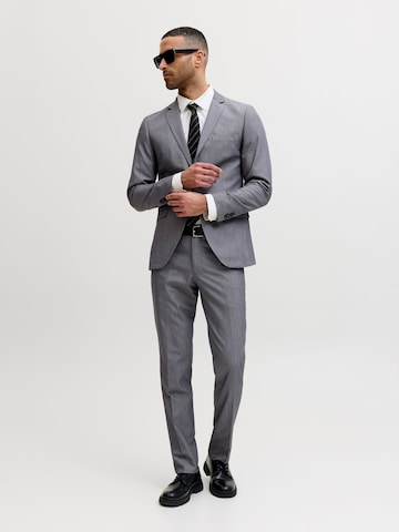 pelēks Jack & Jones Premium Piegulošs Uzvalks 'Franco'