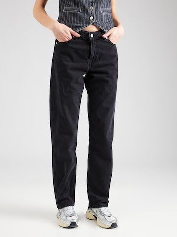 Dr. Denim Regular Jeans 'Arch' i svart: framsida