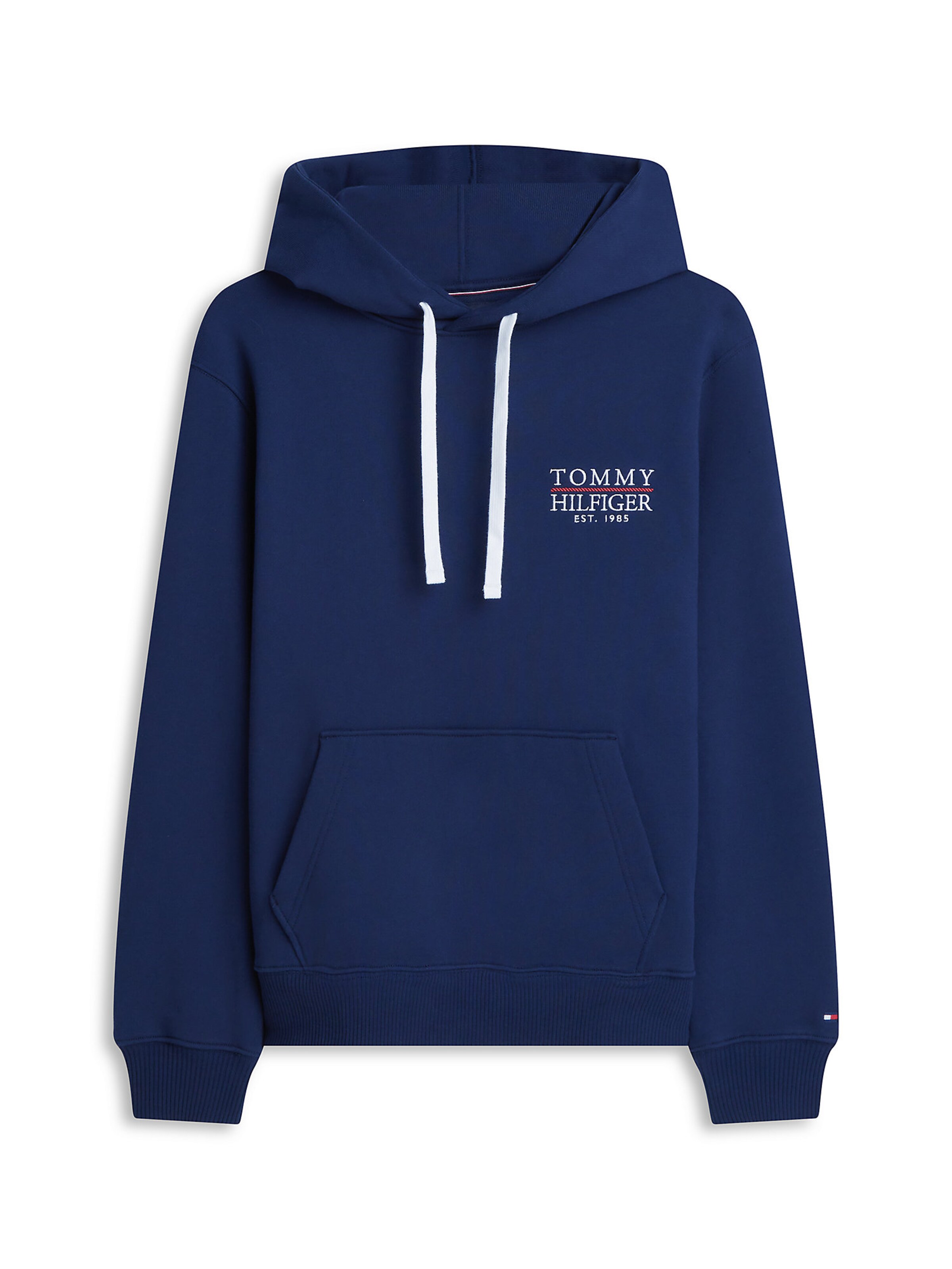 TOMMY HILFIGER Sweatshirt 'Heritage' in de kleur Navy / Rood / Wit, Productweergave