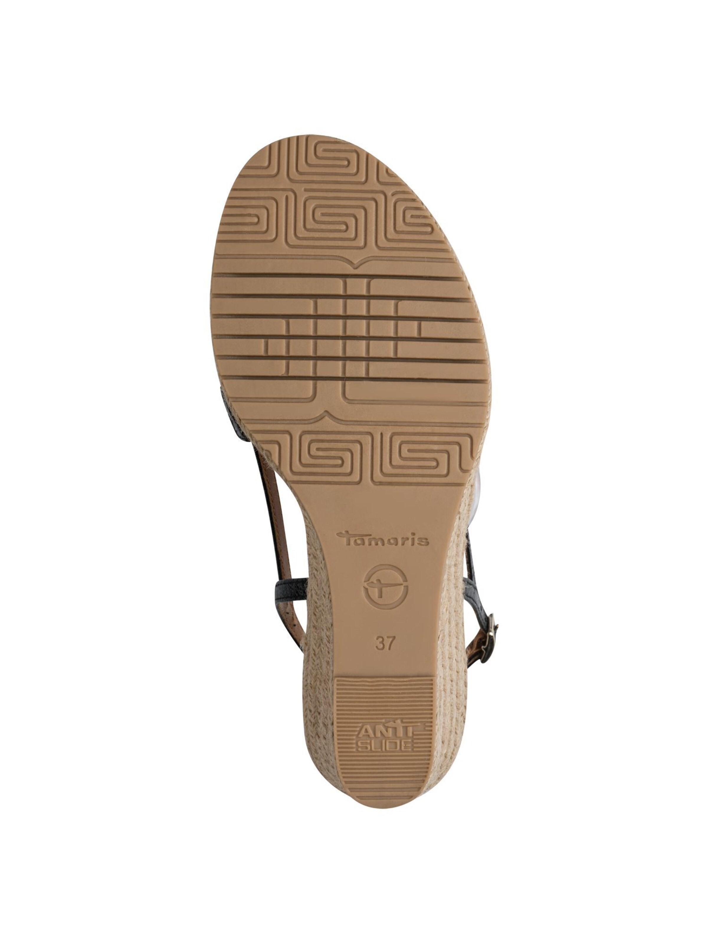 Sandales Tamaris en noir