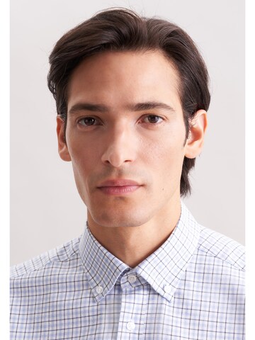 Coupe regular Chemise business SEIDENSTICKER en bleu