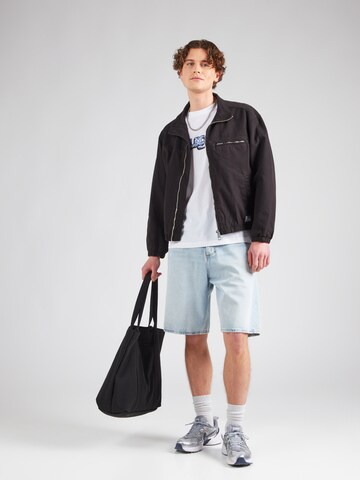 HUGO - Camisa 'Nugibol' em branco