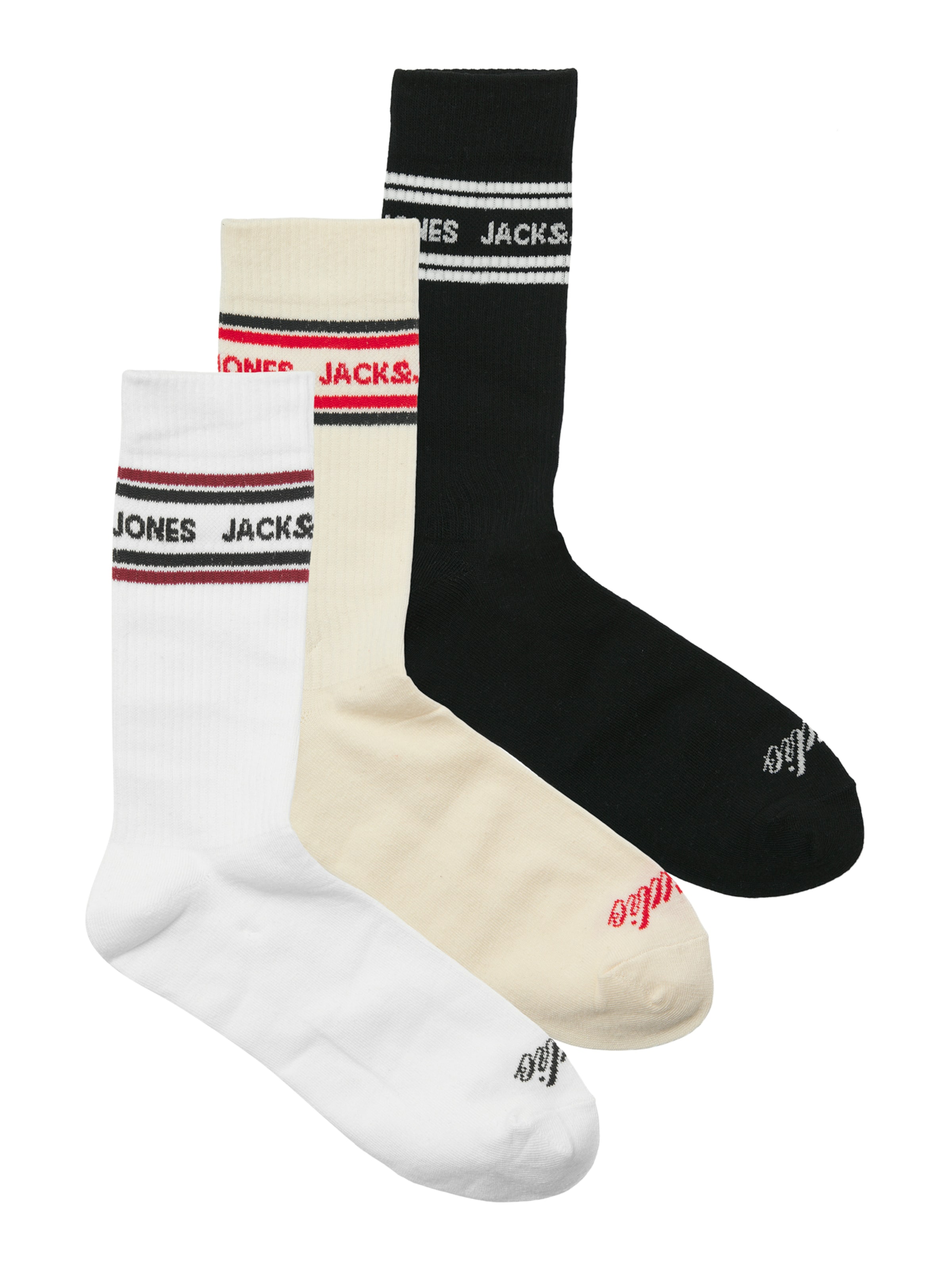 JACK & JONES Socks 'JACLANDON' in Black: front