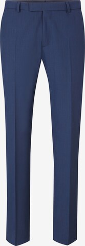 JOOP! Regular Pleated Pants 'Blayr' in Blue: front