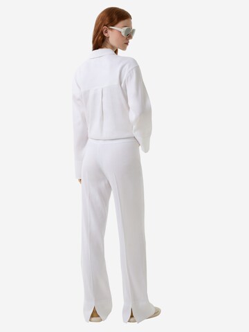 BOGNER Wide Leg Hose 'Rayen' in Weiß