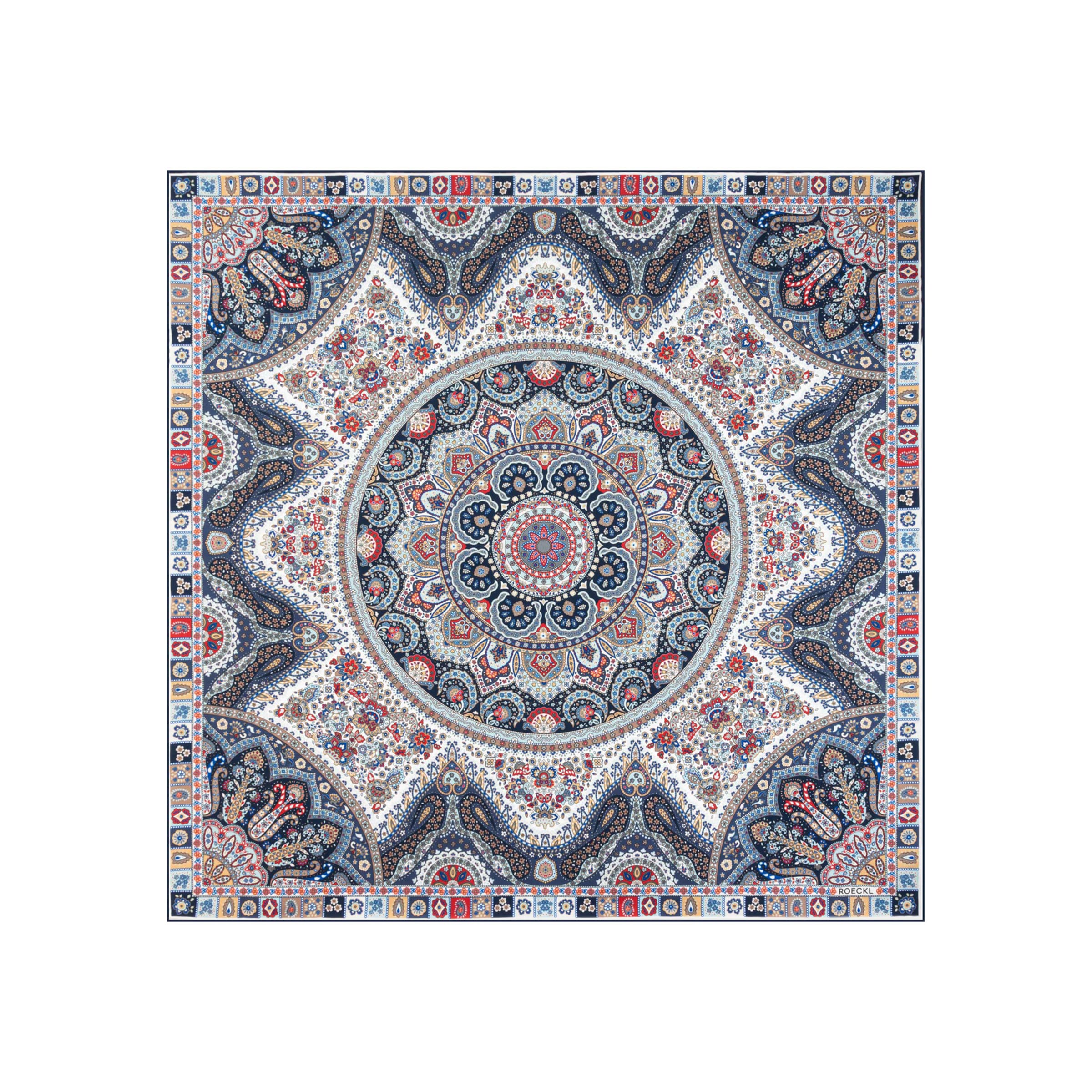 Foulard Roeckl en mélange de couleurs : devant