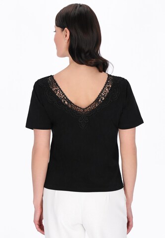 Usha - Camiseta en negro