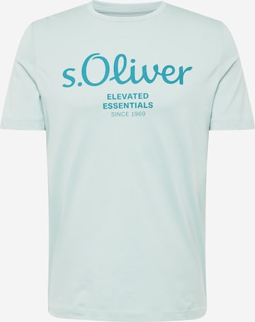 s.Oliver Shirt in Groen: voorkant