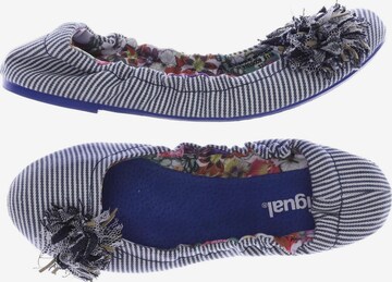 Desigual Flats & Loafers in 37 in Blue: front