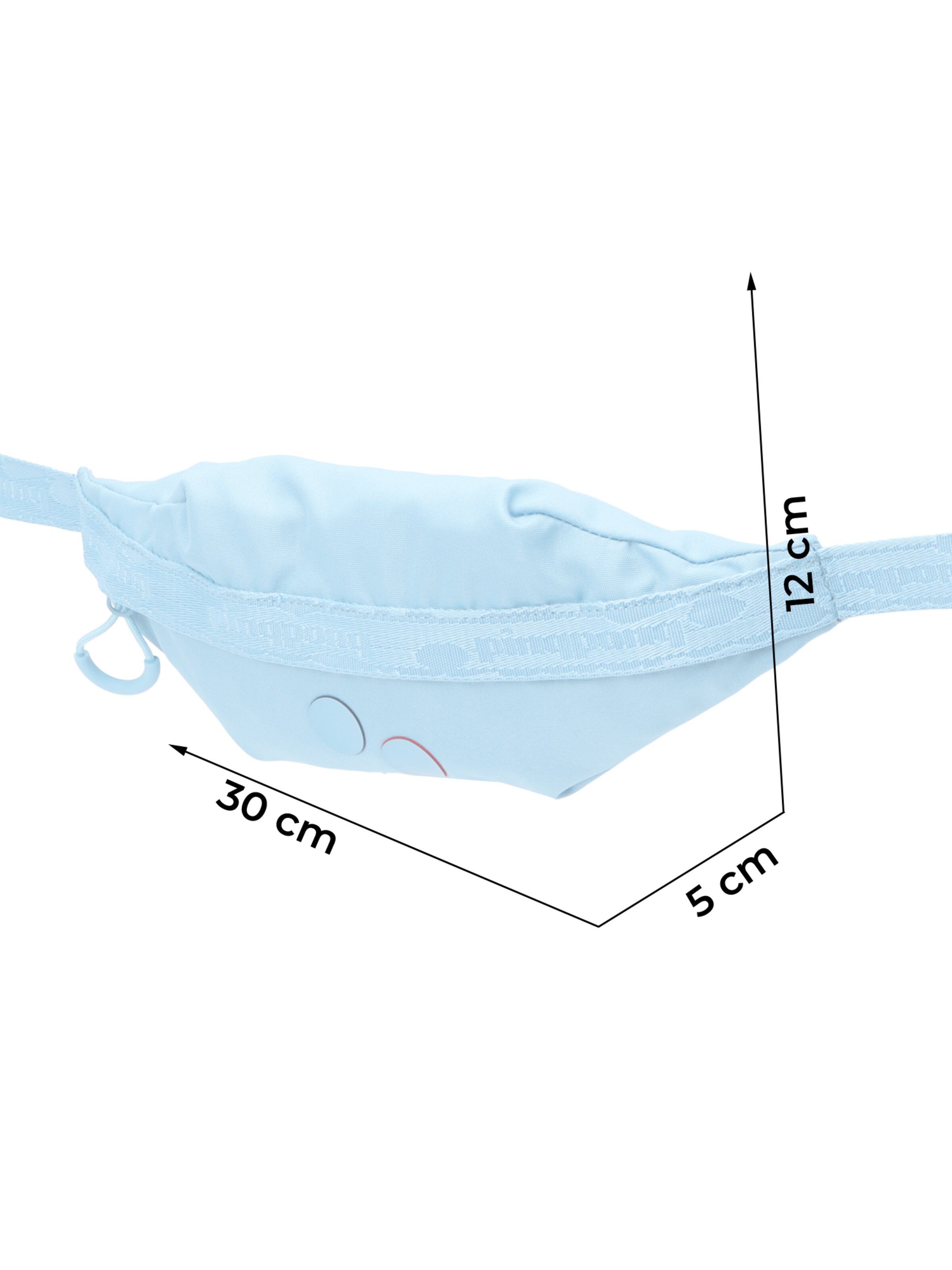 mėlyna pinqponq Rankinė ant juosmens 'NIK'