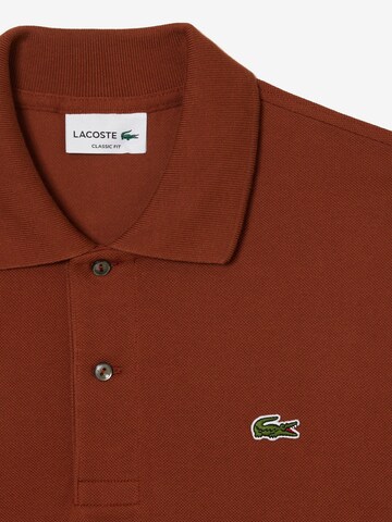 T-Shirt LACOSTE en marron