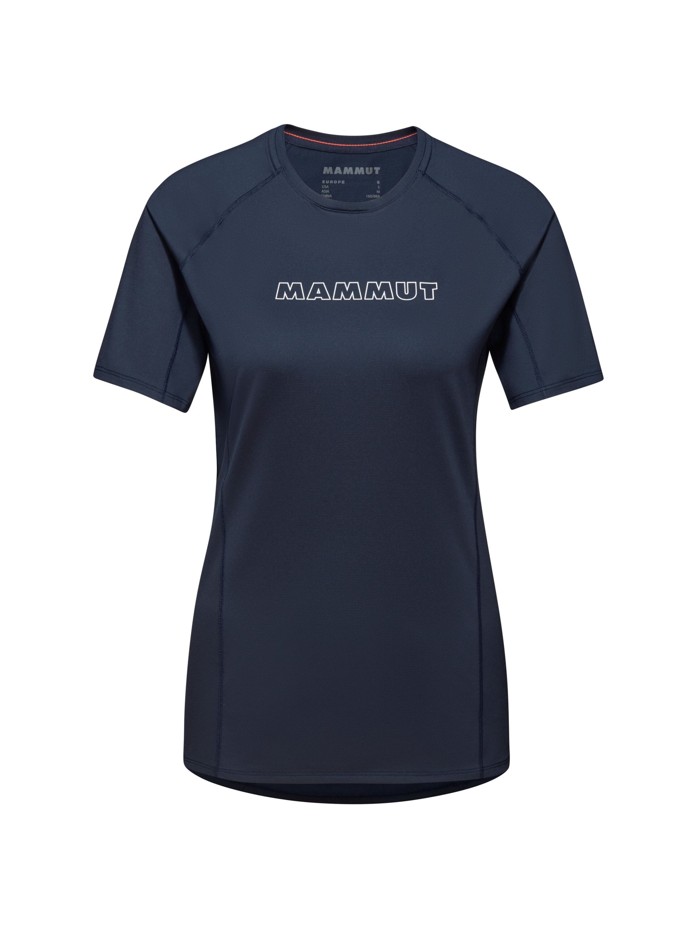 MAMMUT Performance Shirt in Blue: front