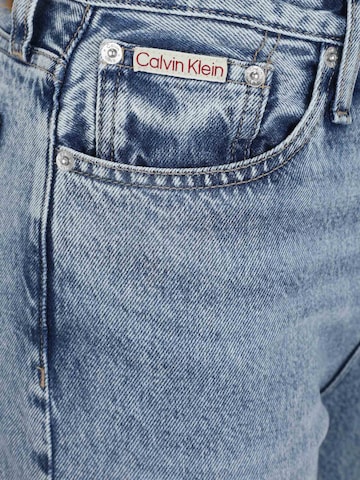 Calvin Klein Jeans Loosefit Jeans i blå