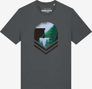 T-Shirt ' Bay Climbing ' Watapparel en gris : devant