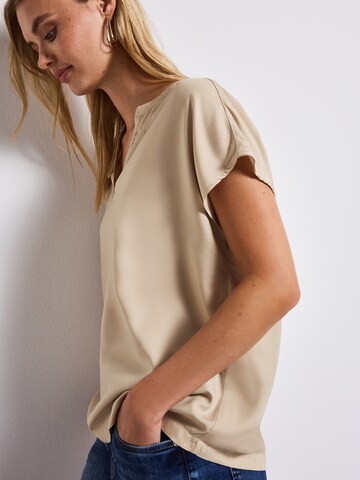 STREET ONE Blouse in Beige