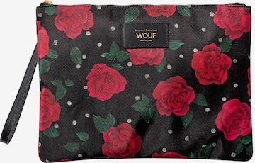 Wouf Cosmetic Bag 'Daily' in Red: front