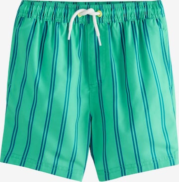 Next Uimashortsit 'gestreift' värissä vihreä: etupuoli