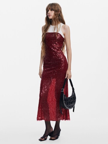 Desigual Kleid in Rot: Vorderseite