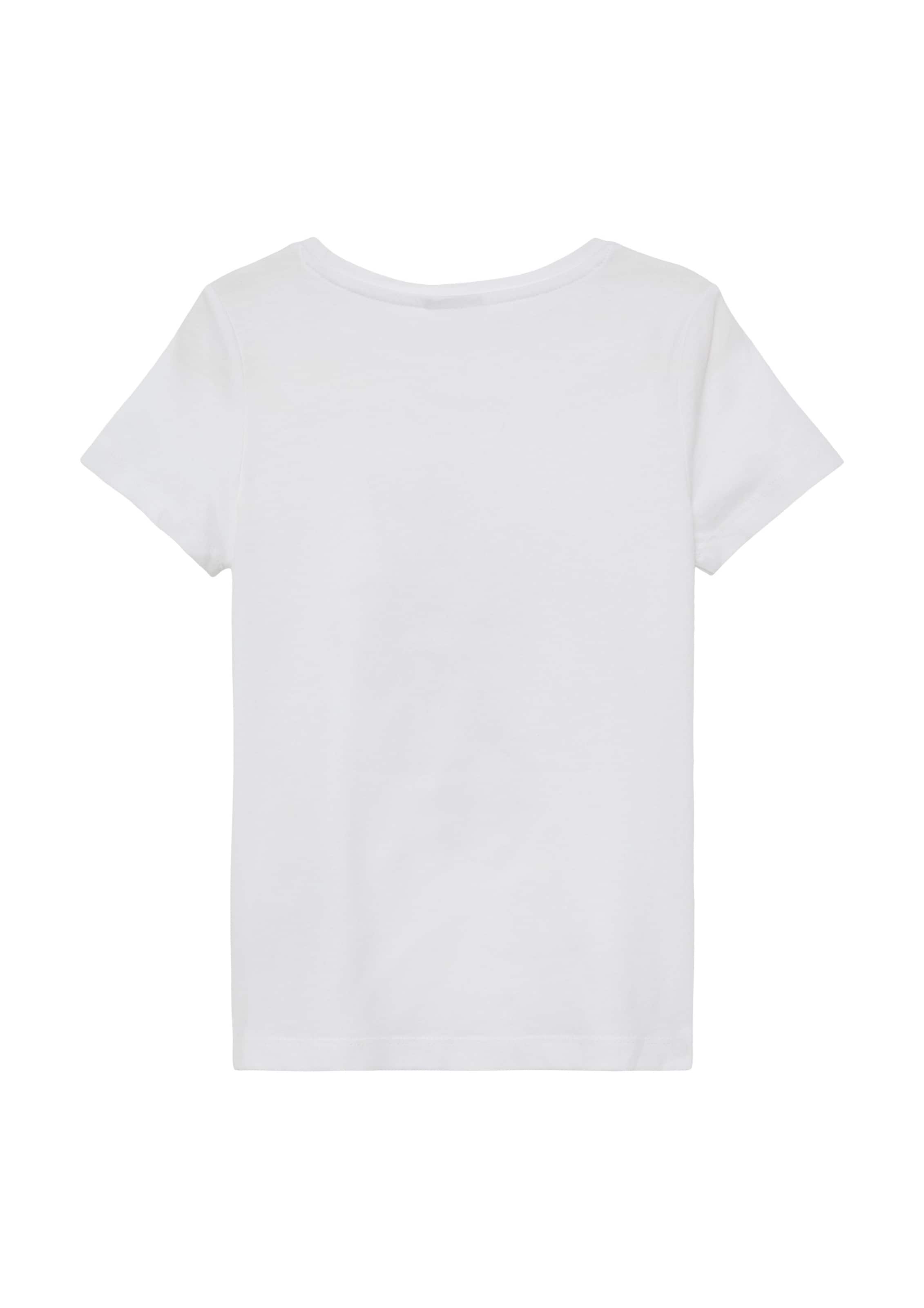 T-Shirt s.Oliver en blanc
