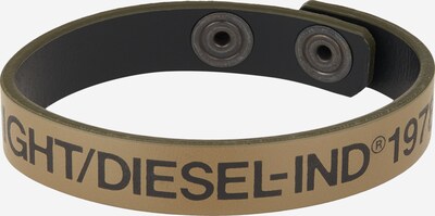 DIESEL Zapestnica 'A-COPY' | pesek / črna barva, Prikaz izdelka
