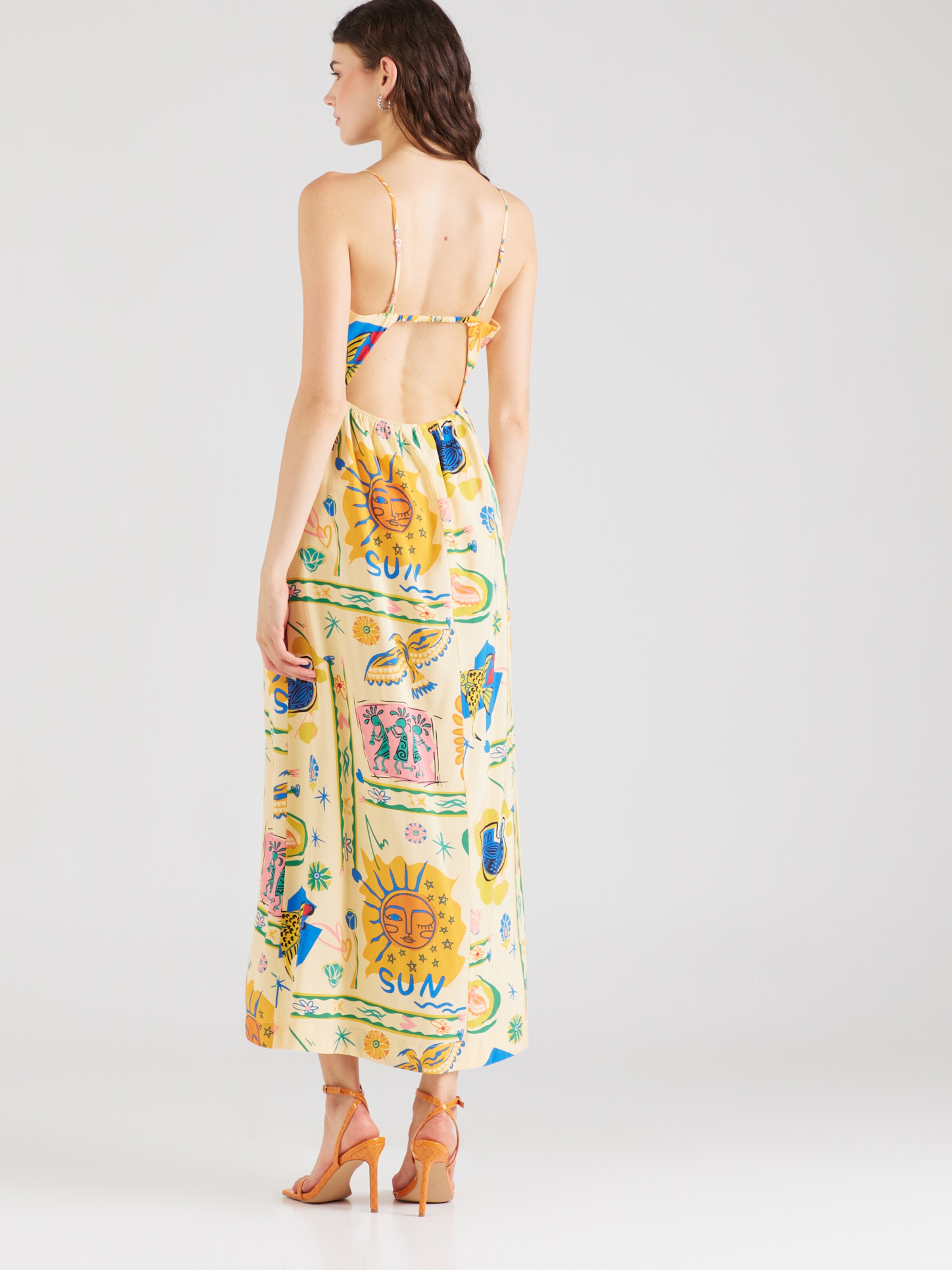 OBJECT Zomerjurk MARTHA in Creme ABOUT YOU