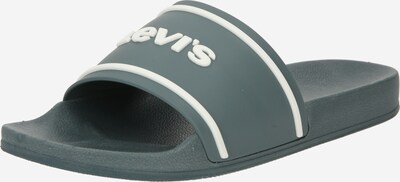 LEVI'S ® Zapatos abiertos 'JUNE 3D' en esmeralda / blanco, Vista del producto