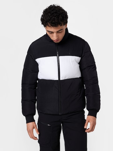 Veste mi-saison Calvin Klein Jeans en noir : devant