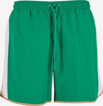 Urban Classics Badehose in Grün: Vorderseite