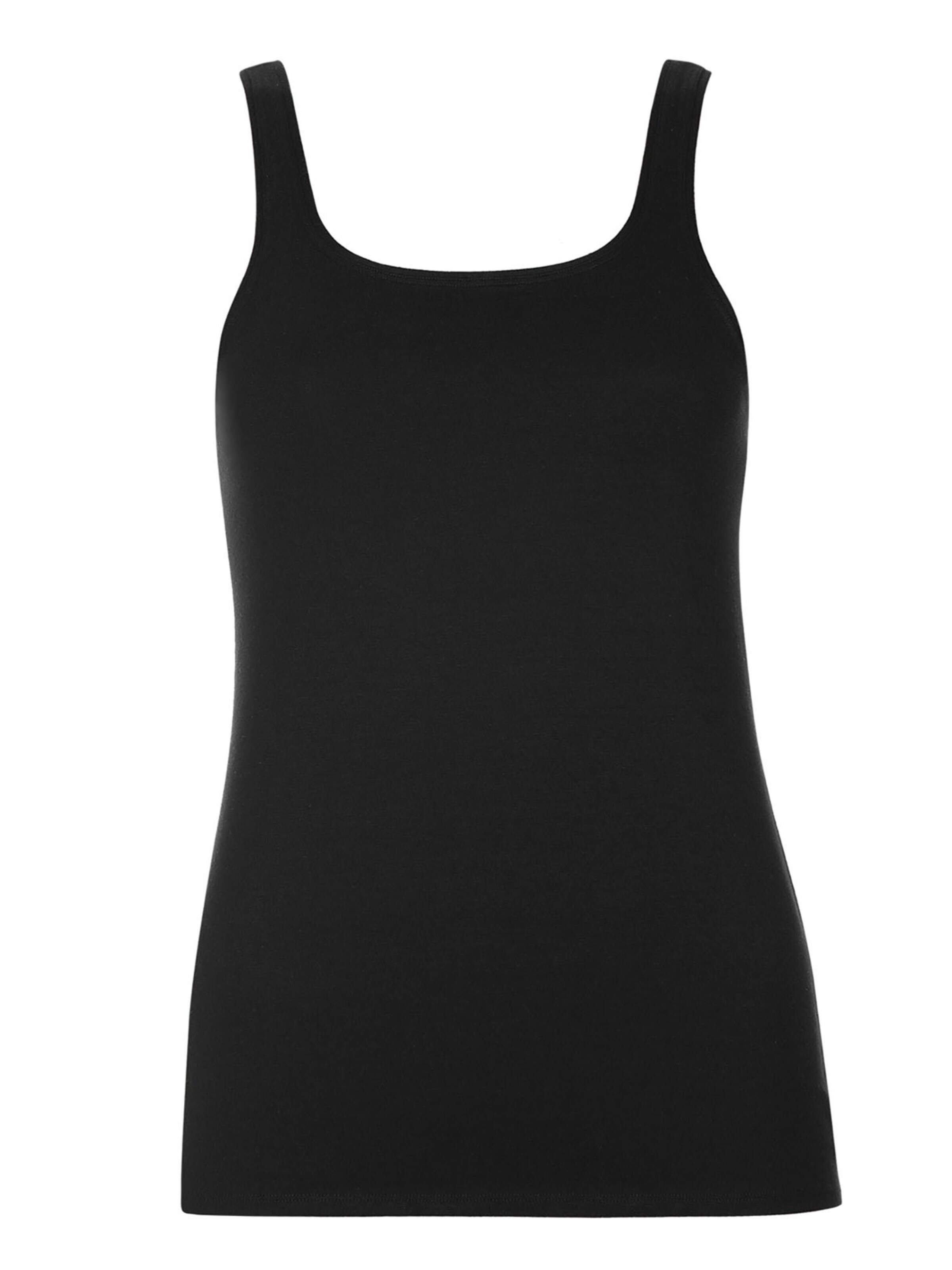 Lisca Undershirt 'Emma' in Black