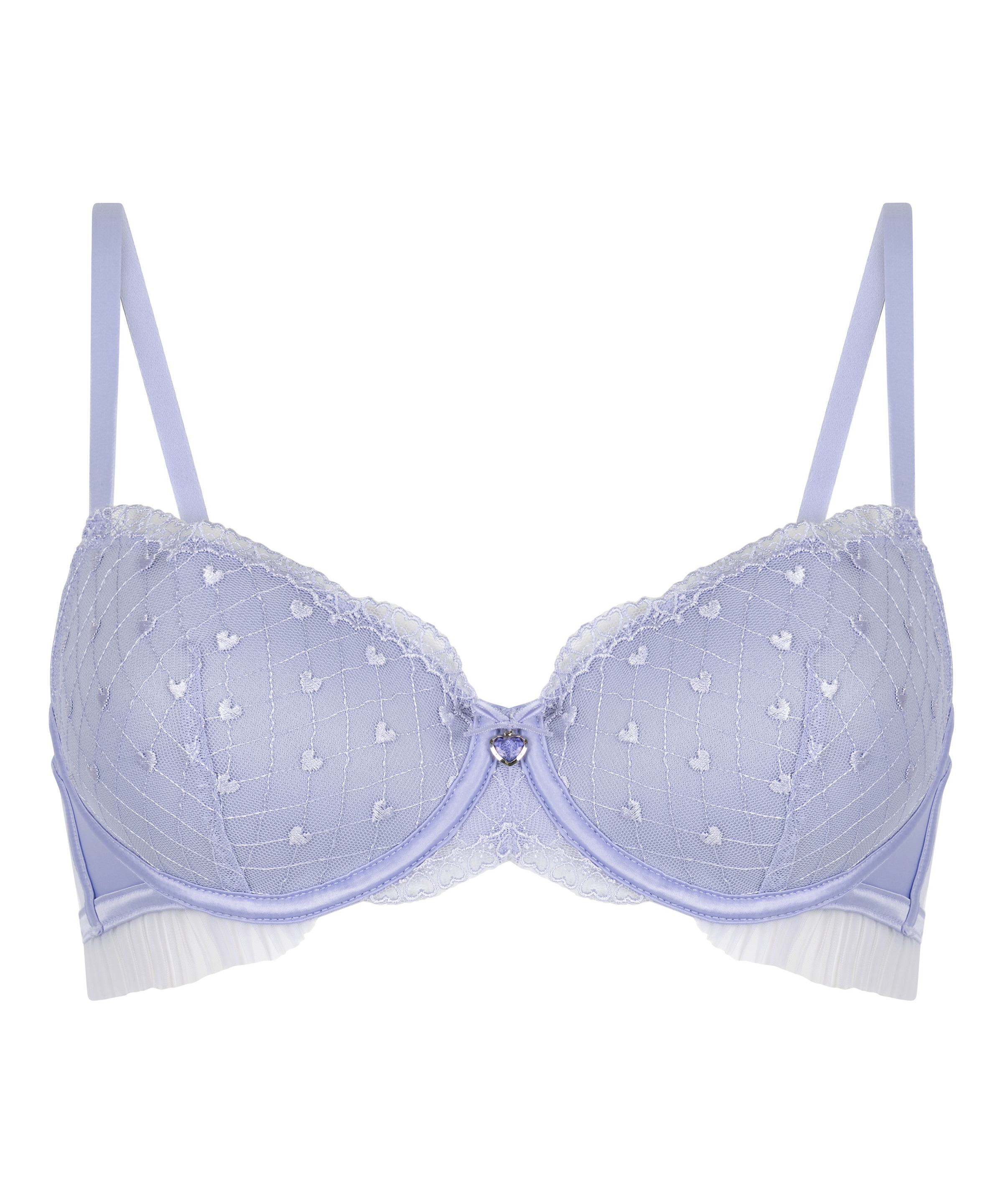 Hunkemöller T-shirt Bra in Purple: front
