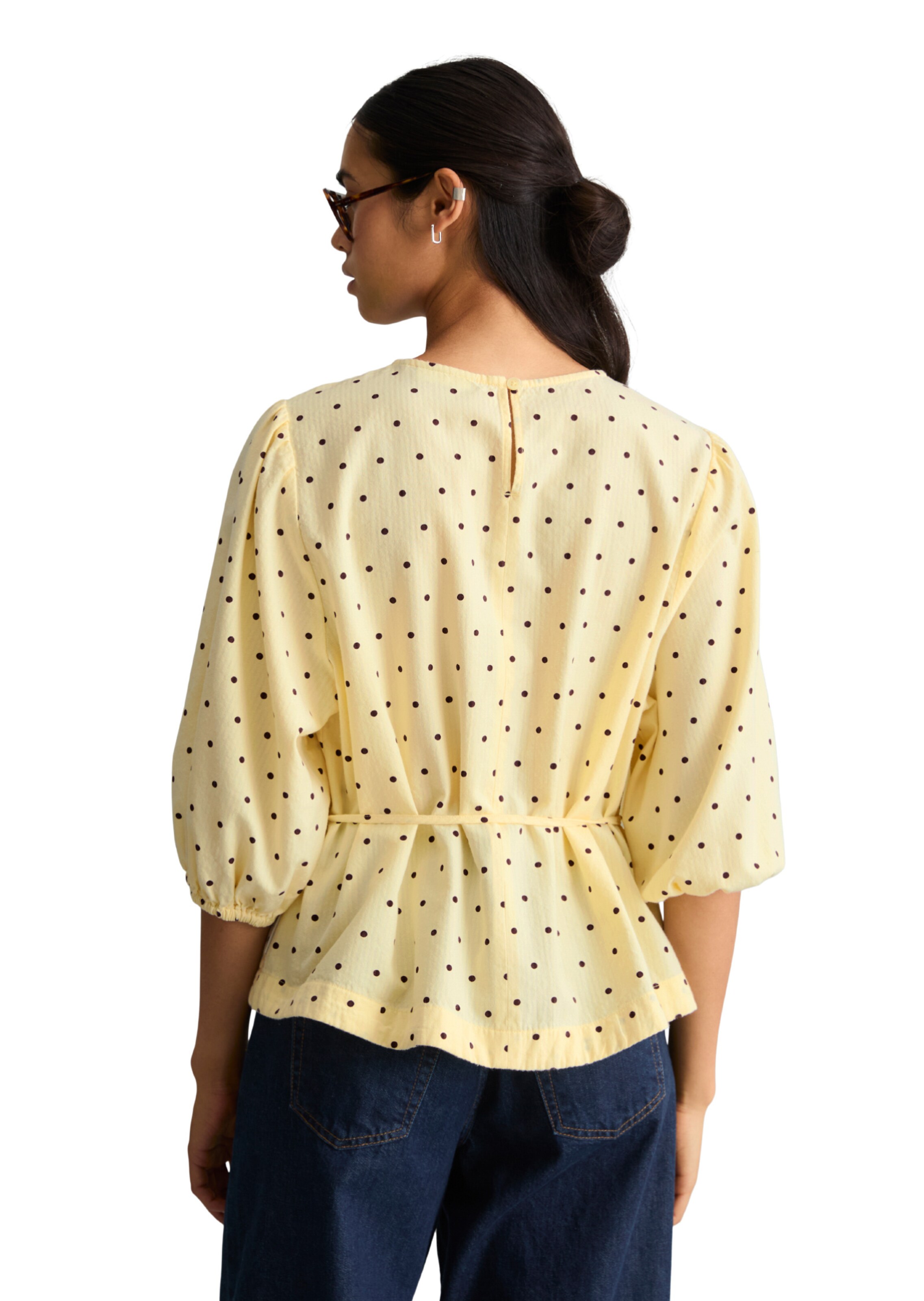 Marc O'Polo DENIM Blouse in Geel