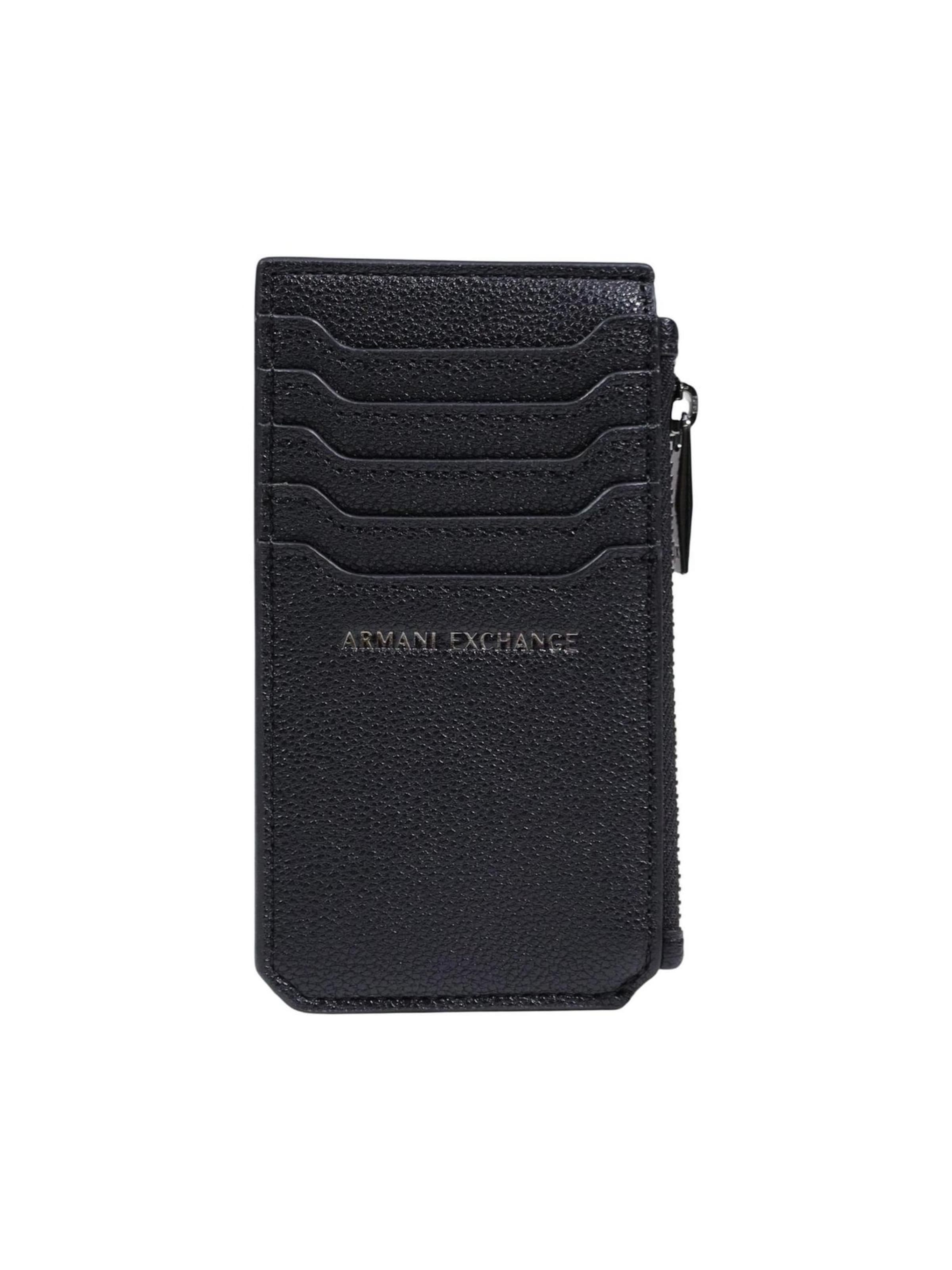 Portamonete 'XM002593 AF22651' di ARMANI EXCHANGE in nero