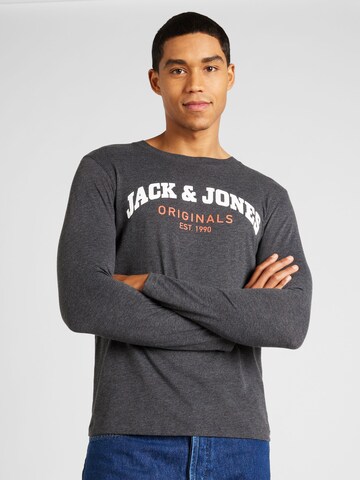 JACK & JONES Shirt 'BRAD' in Grau: predná strana