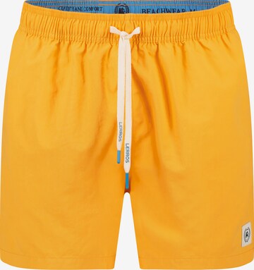 LERROS Board Shorts in Orange: front